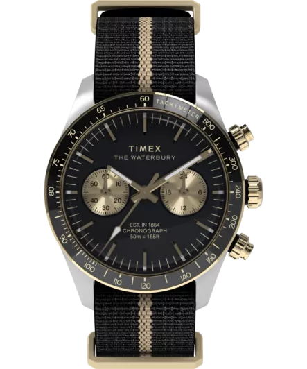 Timex® Chronograph 'Waterbury Heritage' Men's Watch TW2Y35400