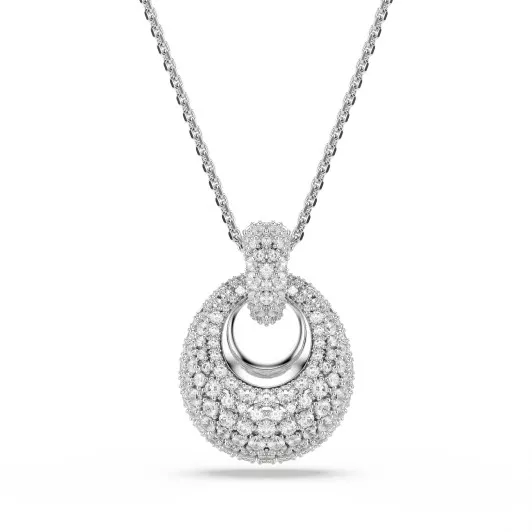 Swarovski® 'Sublima' Femmes Métall Collier - Argent 5735223