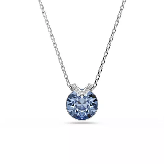 Swarovski® 'Bella' Women's Base Metal Necklace - Silver 5734232
