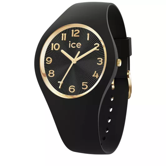 Ice Watch® Analoog 'Ice champagne - black' Dames Horloge (Small) 025257
