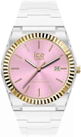 Ice Watch® Analoog 'Ice power - pw1 - white clear pink' Dames Horloge 024774