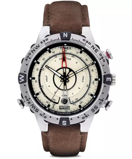 Timex® Analoog 'Tide/temp/compass' Heren Horloge T2N721