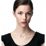 Orphelia® 'Alena' Dames Zilver 925 925 Collier - Goudkleurig ZH-7122/G thumbnail