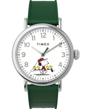 Timex® Analogue 'Peanuts Waterbury Standard' Men's Watch TW2W78900