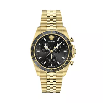 Versace® Chronograph 'Greca Chr Wave' Men's Watch VE0H00525