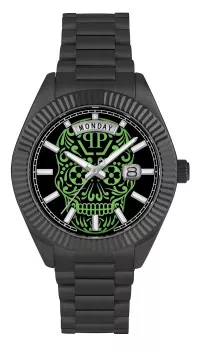 Philipp Plein® Analogique 'Date Superlative Gent' Hommes Montre PWPNA0724