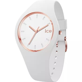 Ice Watch® Analogue 'Ice Glam - White Rose-gold' Women's Watch 024522