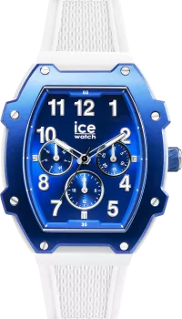 Ice Watch® Multi Dial 'Ice boliday - white blue' Unisex Horloge (Medium) 023313