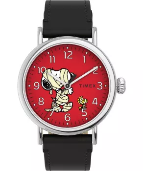 Timex® Analoog 'Peanuts waterbury standard' Heren Horloge TW2U86000