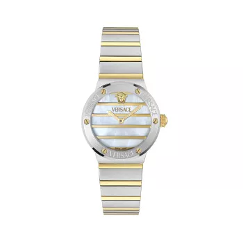 Versace® Analoog 'Greca logo pearl' Dames Horloge VE0S00325