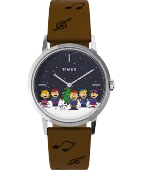 Timex® Analoog 'X peanuts “the gang singing marlin' Unisex Horloge TW2W47200