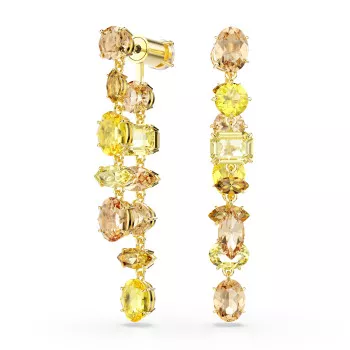Swarovski® 'Gema' Damen Verchromtem Metall Ohrhänger - Gold 5718073