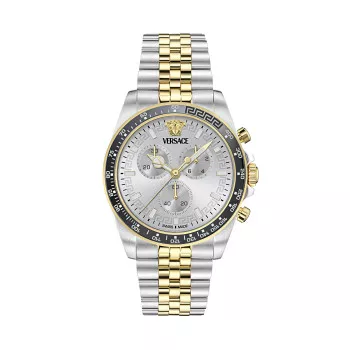 Versace® Chronograph 'Greca Chr Wave' Men's Watch VE0H00725