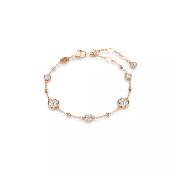 Swarovski® 'Imber' Women's Gold Plated Metal Bracelet - Rose 5730677