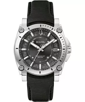 Bulova® Analoog 'Precisionist icon' Heren Horloge 96B416