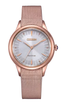 Citizen® Analogique 'L Series' Femmes Montre EM1153-88A