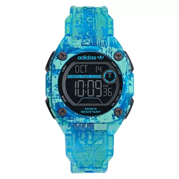 Adidas Originals® Digital 'City Tech Two Grfx' Unisex's Watch AOST24077