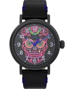 Timex® Analogue 'Waterbury Standard Dia De Los Muertos' Men's Watch TW2V67600