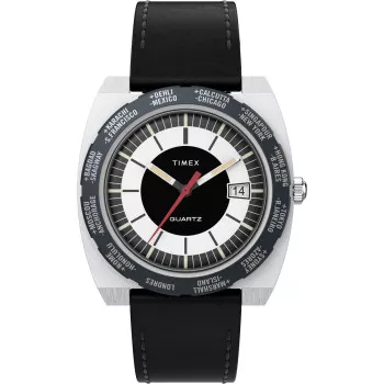 Timex® Analoog 'World time reissue' Heren Horloge TW2V69500