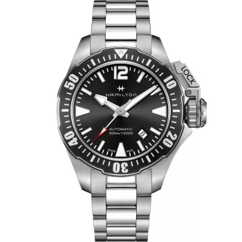 Hamilton® Analogue 'Khaki Navy Frogman' Men's Watch H77605135
