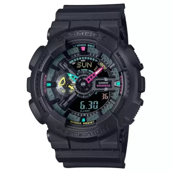 Casio® Analoog En Digitaal 'G-shock' Heren Horloge GA-110MF-1AER