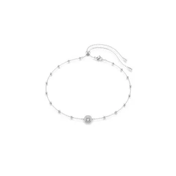 Swarovski® 'Una Angelic' Women's Base Metal Necklace - Silver 5733116