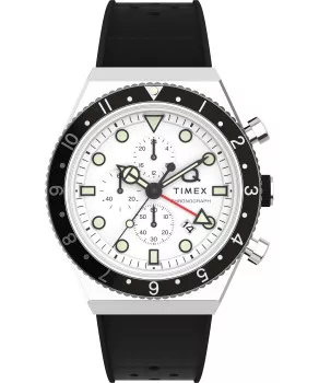 Timex® Chronographe 'Q Gmt Chrono' Hommes Montre TW2V70100