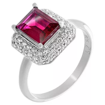 Orphelia® Damen Sterling Silber Ring - Silber ZR-7237/RU