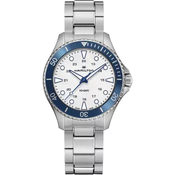 Hamilton® Analoog 'Khaki navy scuba' Heren Horloge H82231150