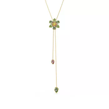 Swarovski® 'Idyllia F Florere' Women's Gold Plated Metal Necklace - Gold 5717158