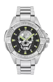 Philipp Plein® Analog 'The $kull' Herren Uhr PWAAA2725