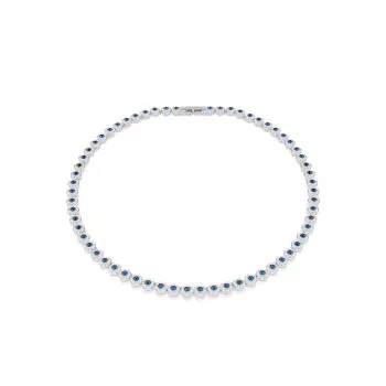Swarovski® 'Una Angelic' Women's Base Metal Necklace - Silver 5733402