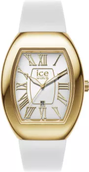 Ice Watch® Analogique 'Ice Boliday - Dome - Metal - White Gold' Femmes Montre (Petite) 024049