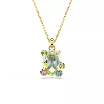 Swarovski® 'Gema' Femmes Métal plaqué Collier - Or 5705816