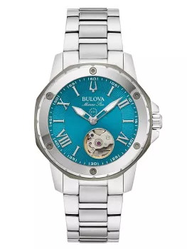 Bulova® Analoog 'Marine star' Dames Horloge 98L317