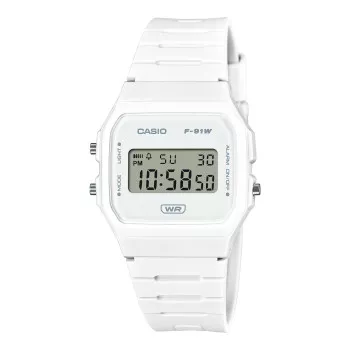 Casio® Digitaal 'Casio collection' Dames Horloge F-91WB-7AEF