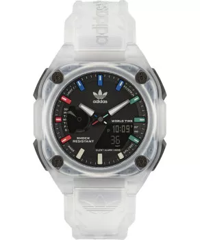 Adidas Originals® Analogue-digital 'City Tech One' Unisex's Watch AOST23057