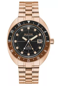Bulova® Analogue 'Oceanographer' Men's Watch 97B215