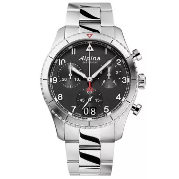 Alpina® Chronographe 'Startimer Pilot' Hommes Montre AL-372BW4S26B