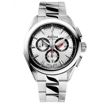 Alpina® Chronograaf 'Alpiner' Heren Horloge AL-373SB4E6B