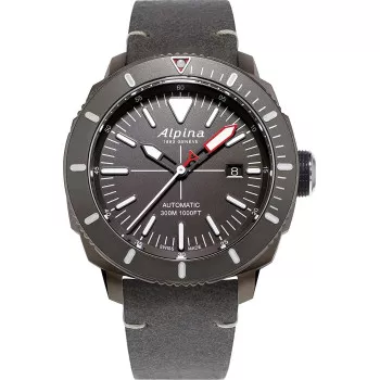 Alpina® Analog 'Seastrong Diver' Herren Uhr AL-525LGGW4TV6