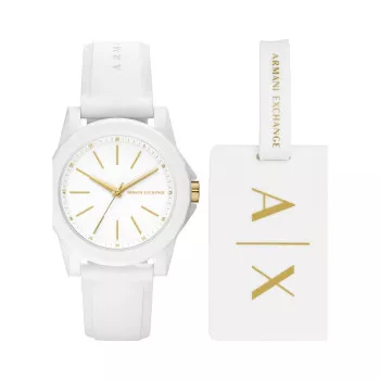 Armani Exchange® Analog 'Lady Banks' Damen Uhr AX7126