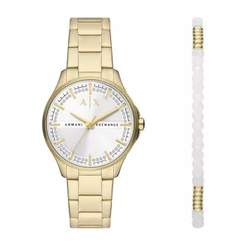 Armani Exchange® Analoog 'Lady hampton' Dames Horloge AX7139SET