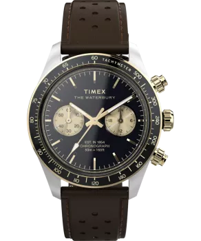 Timex® Chronograaf 'Waterbury heritage' Heren Horloge TW2Y24100