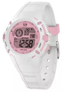 Ice Watch® Digital 'Ice Digit Explorer - White Pink' Damen Uhr (Small) 024001