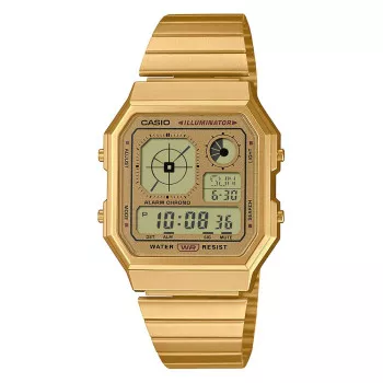 Casio® Digitaal 'Casio collection vintage' Unisex Horloge A130WEG-9AEF