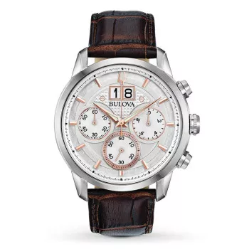 Bulova® Chronographe 'Sutton' Hommes Montre 96B309