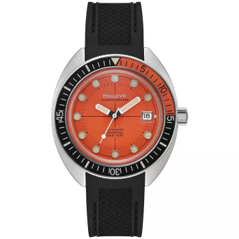 Bulova® Analog 'Devil Diver Oceanographer' Herren Uhr 96B350