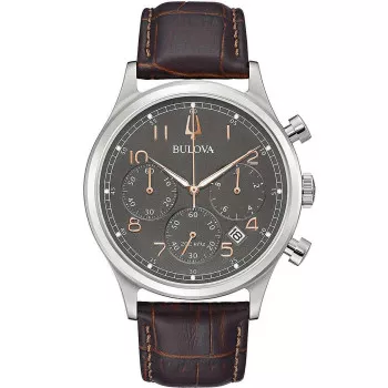 Bulova® Chronographe 'Precisionist' Hommes Montre 96B356