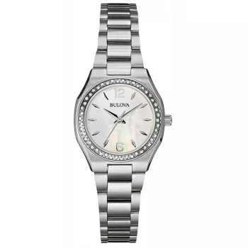 Bulova® Analog 'Diamond Gallery' Damen Uhr 96R199